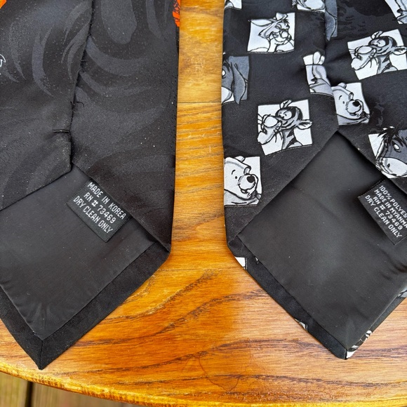 Disney Winnie the Pooh Neckties Tigger Piglet Eeyore Multicolor Novelty Ties 90s - Picture 6 of 6